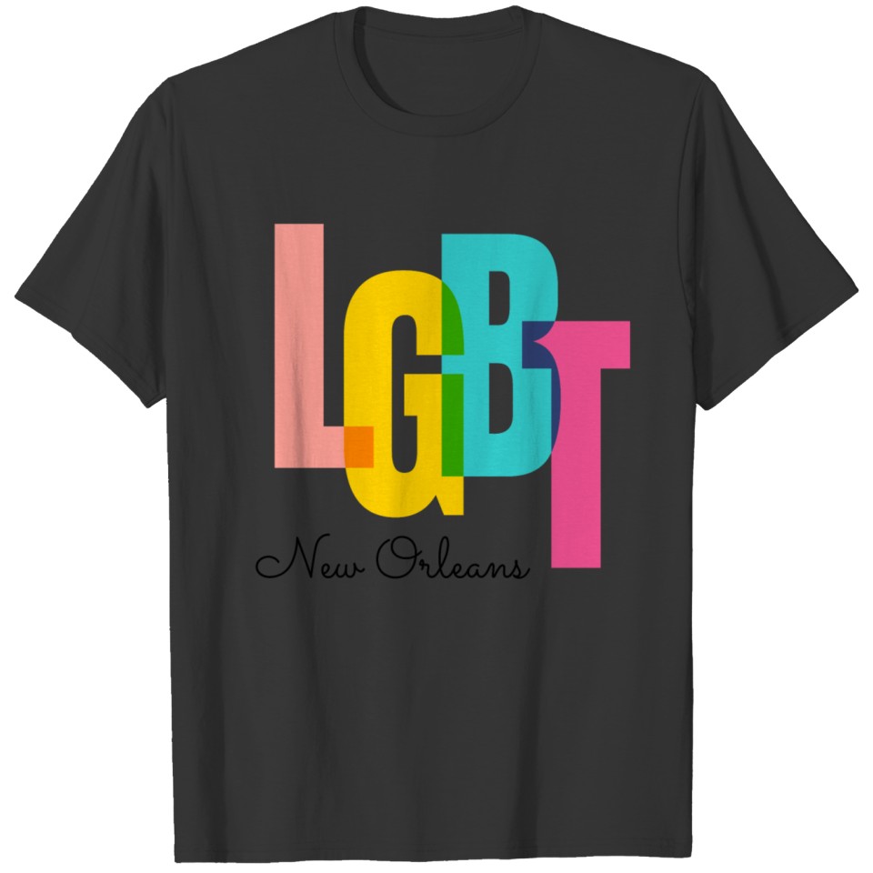Lgbt New Orleans T Shirts