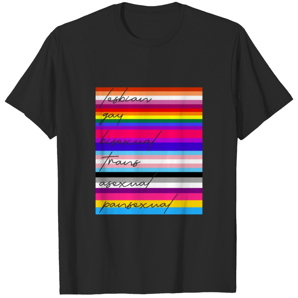 Lgbt Pansexual Asexual T-Shirt
