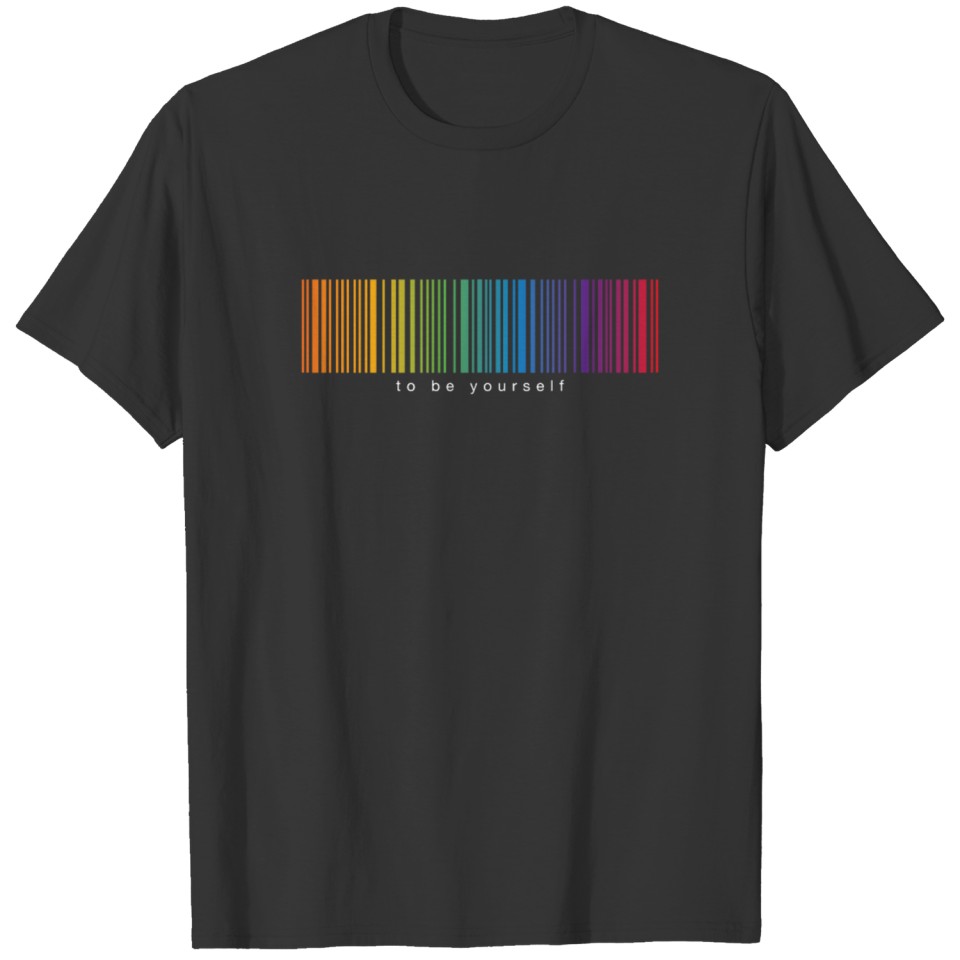 Lgbt Pride Barcode T Shirts