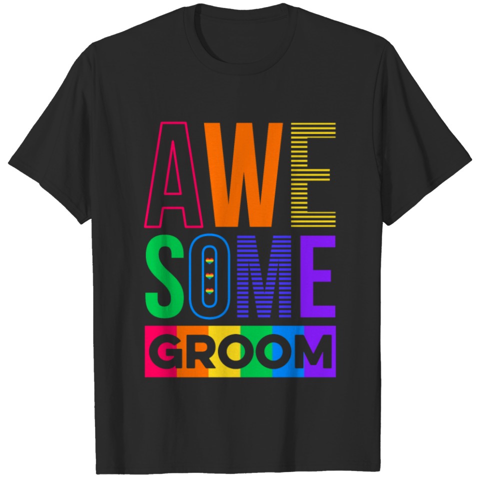 Lgbt Pride Gay Bachelor Party Happiness T-Shirt