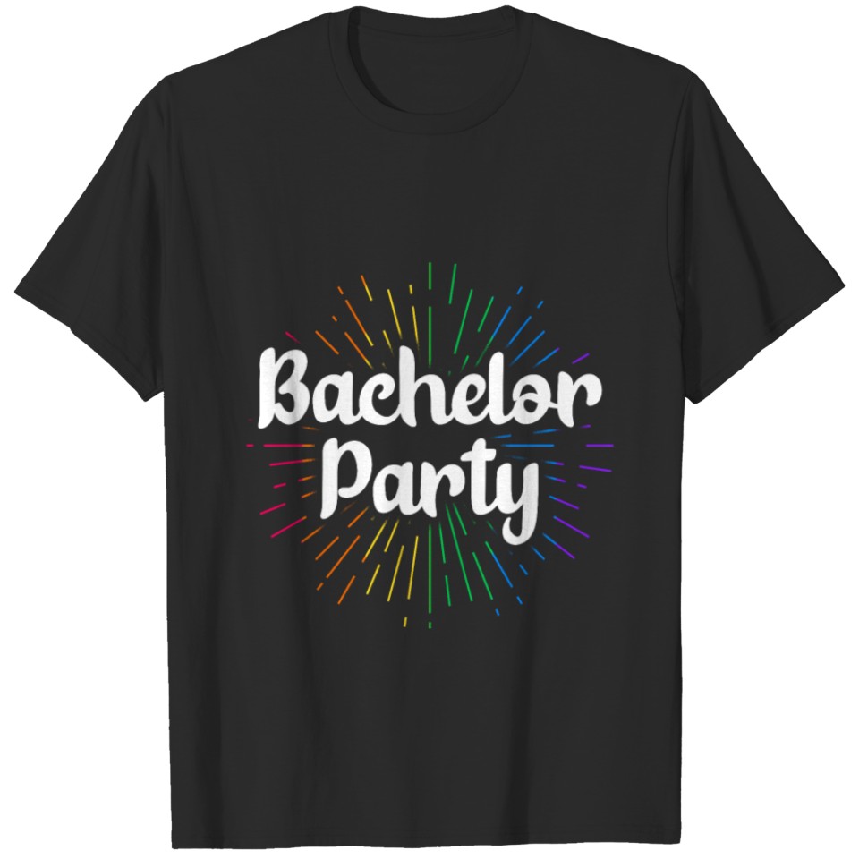 Lgbt Pride Gay Bachelor Party Proposal Engagement T-Shirt