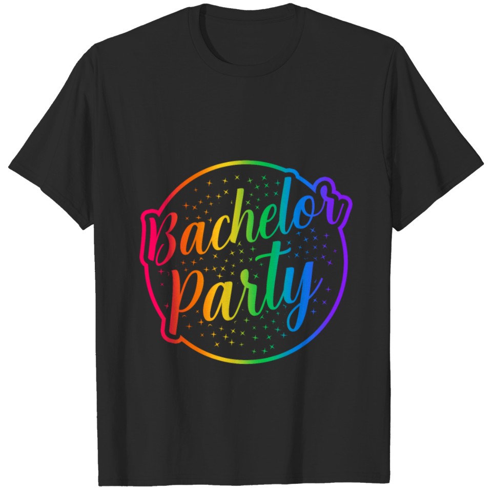 Lgbt Pride Gay Bachelor Party Romantic Engagement T-Shirt