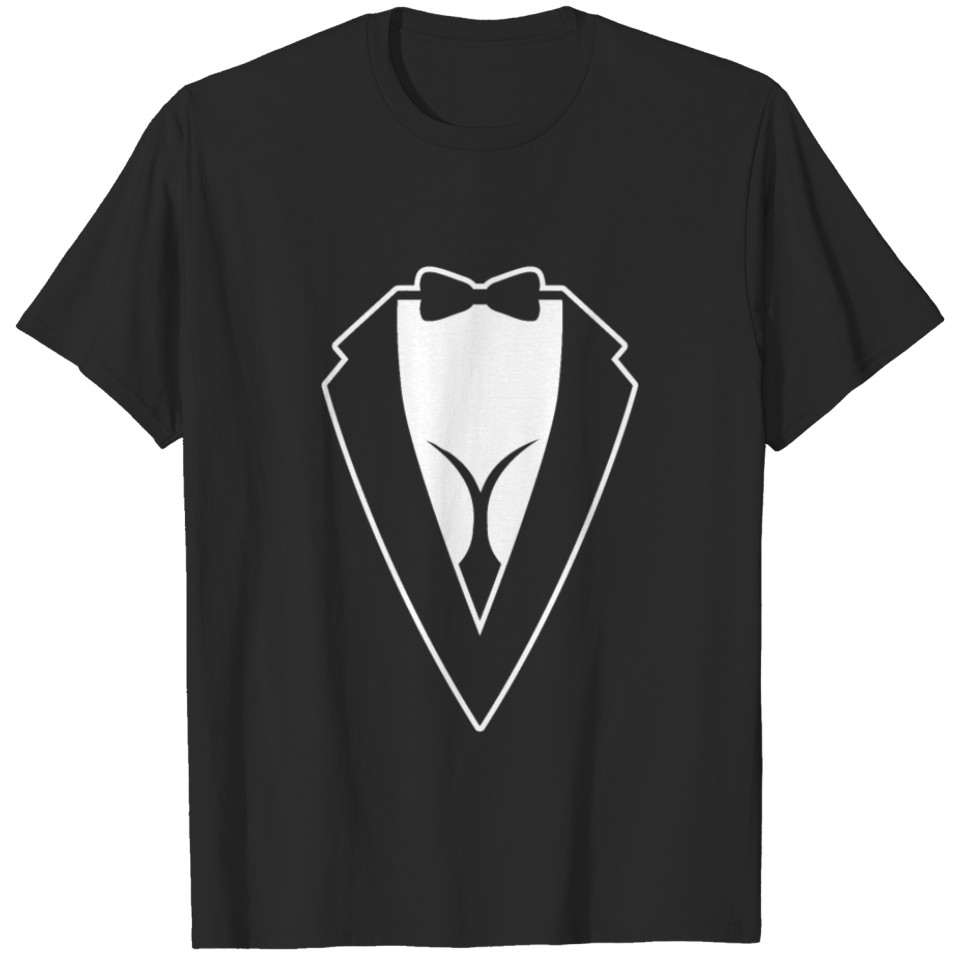 Lgbt Pride Gay Bachelor Party Suit Engagement T-Shirt