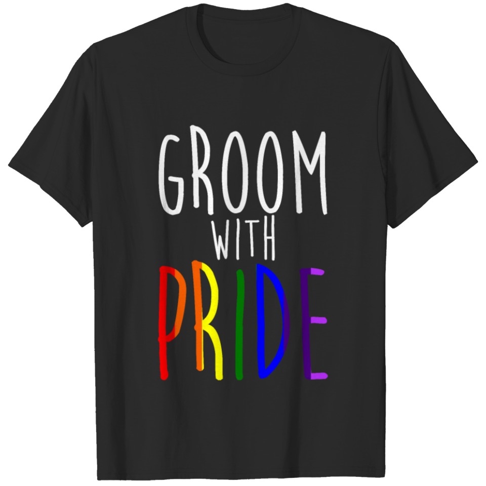 Lgbt Pride Gay Bachelor Party With Pride T-Shirt