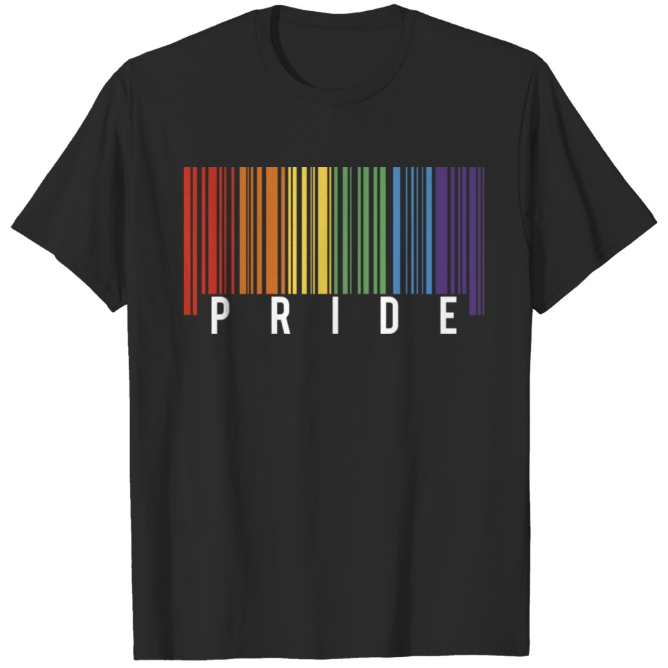 Lgbt Pride - Gay Lesbian Pride Barcode S T-Shirt