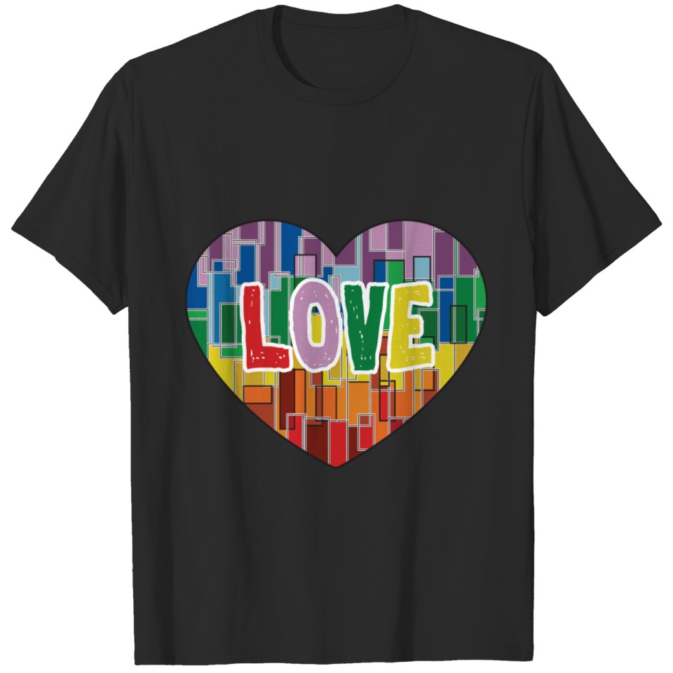 Lgbt Pride Gay Lesbian Rainbow Flag Gift T-Shirt