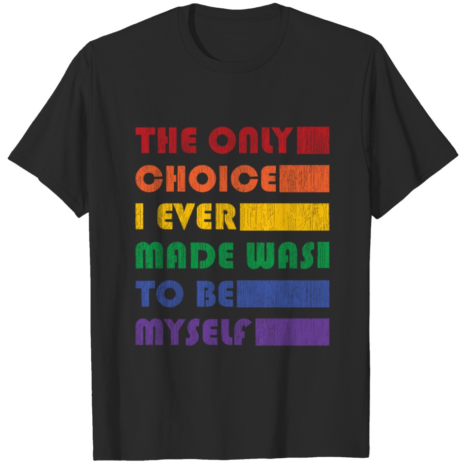 Lgbt Pride Gay Lesbian Transgender Lgbtq T-Shirt T-Shirt