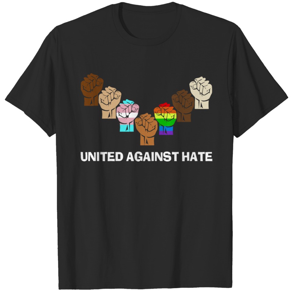 Lgbt Pride Lgbt Juneteenth United Hate Shirt T-Shirt