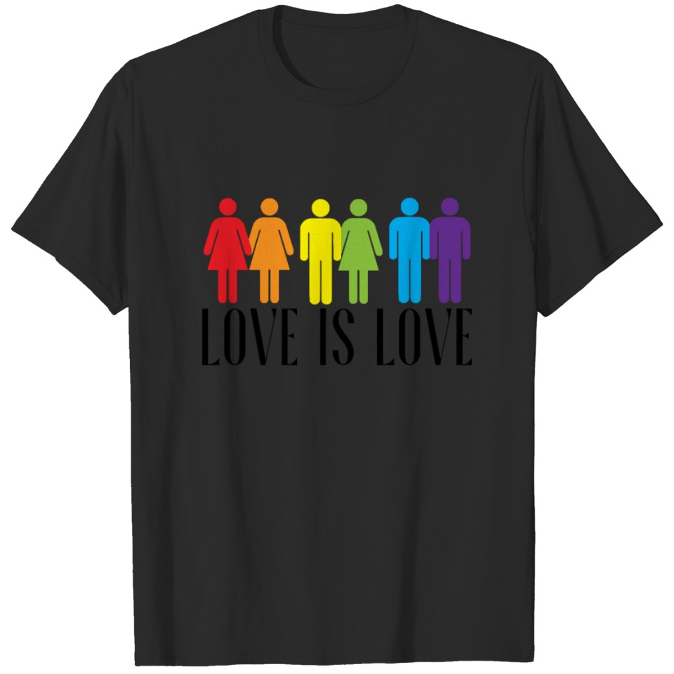 Lgbt Pride Month Parade Product - Love Is Love T-Shirt