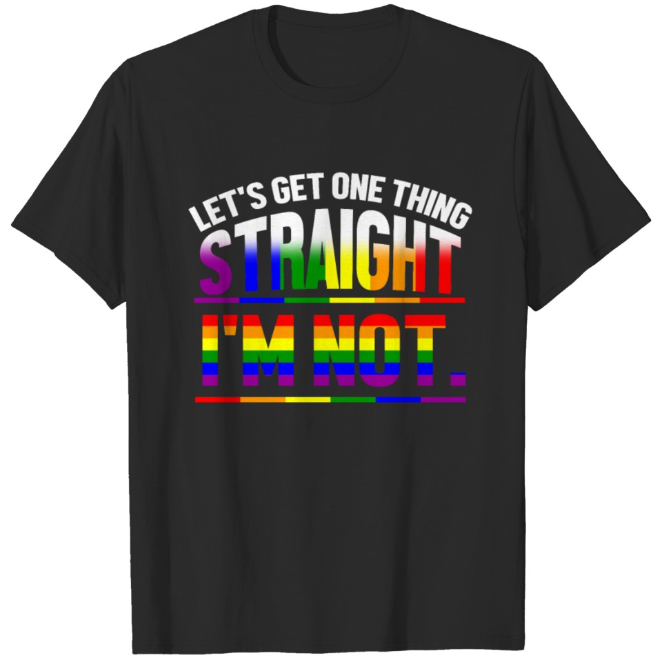 Lgbt Pride Moth Gift-Lgbt Rainbow Flag T-Shirt