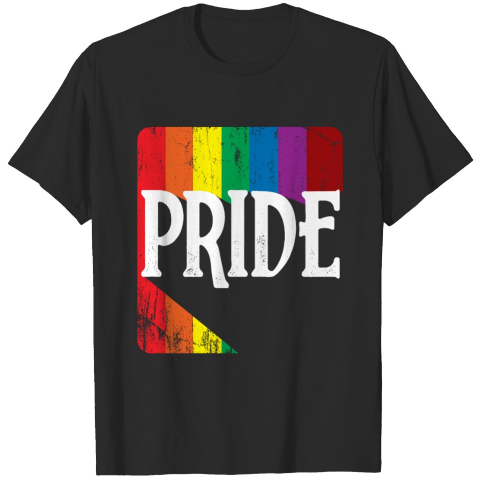 Lgbt Pride Rainbow Cool Statement Gift T-Shirt