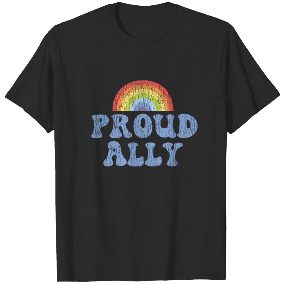 Lgbt Pride Rainbow Proud Ally T-Shirt