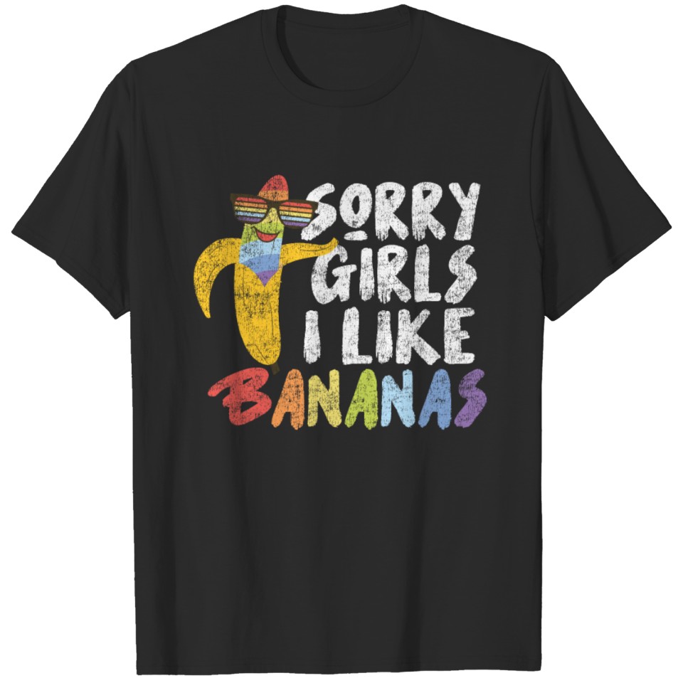 Lgbt Pride Rainbow Sorry Girls I T-Shirt