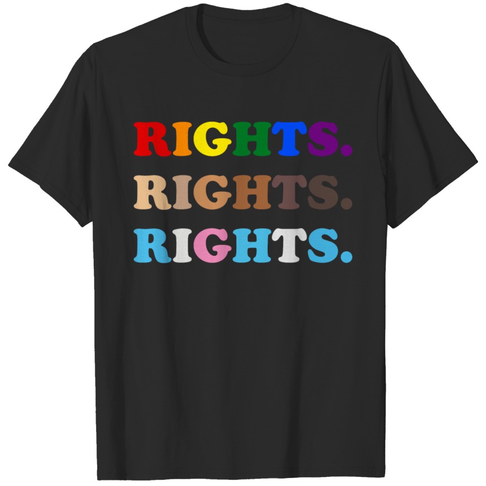 Lgbt Pride Rights Blm | Lesbian Gay Shirt T-Shirt