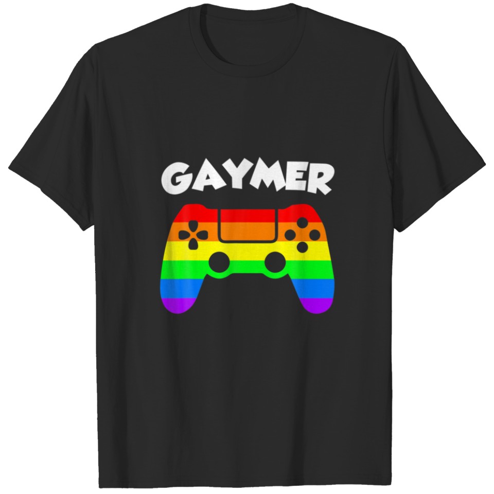 Lgbt Pride Saying Gaymer Gay Gamer Joke Fun Csd Ga T-Shirt