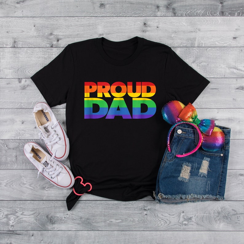 Lgbt Pride Shirt,LGBT Shirt, Pride Shirt, Equality, Love is Love, LGBT Outfit, Love Wins,Rainbow Pride Shirt,Pride Month Shirt, Proud Dad