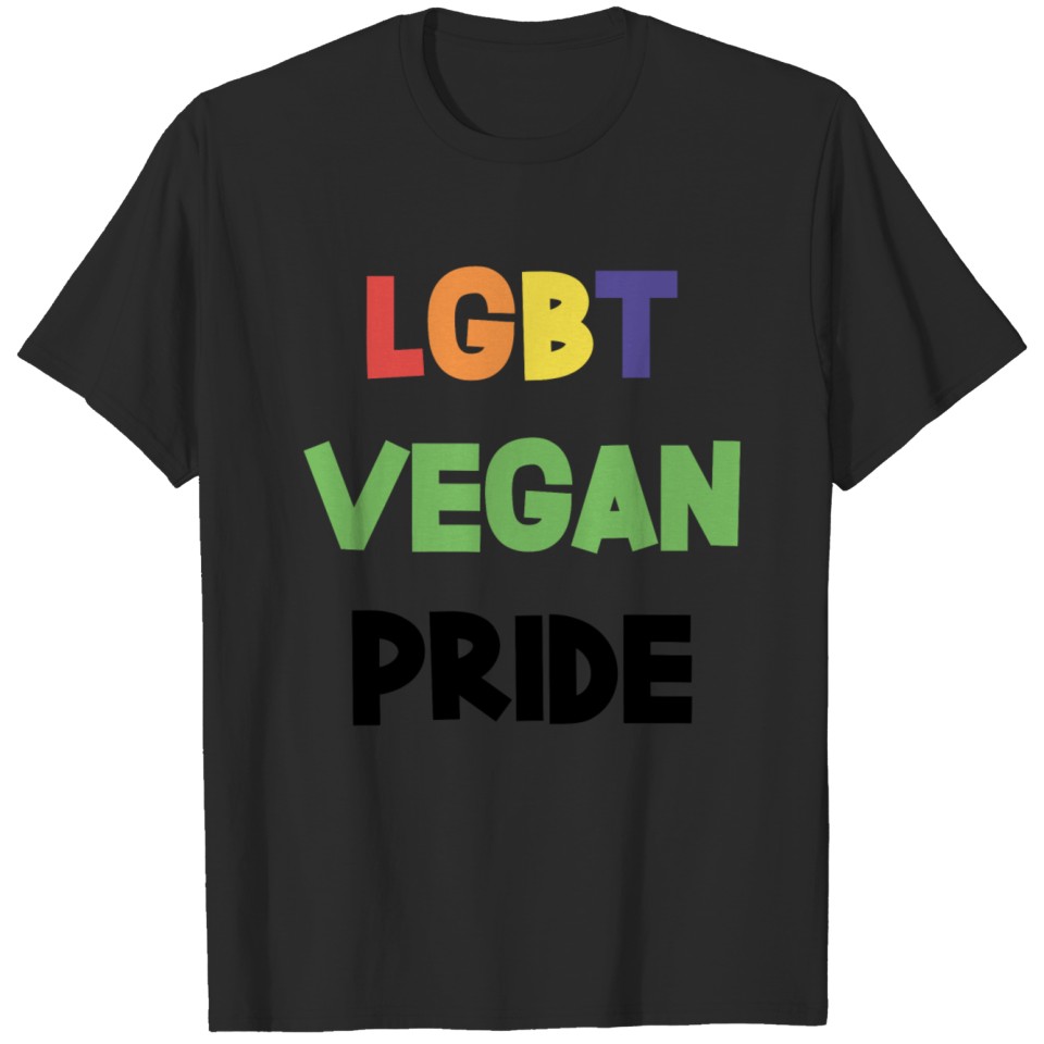 Lgbt Pride Vegan Quote Present T-Shirt