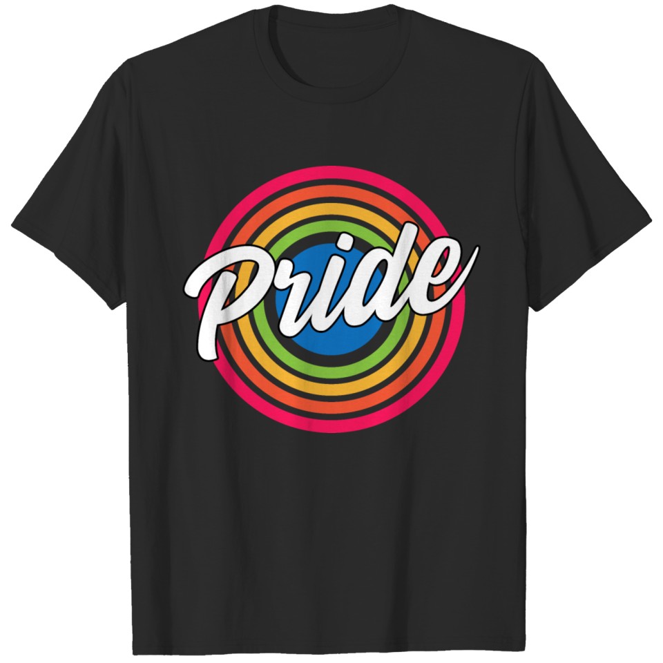 Lgbt Rainbow Pride Flag For Gay Lesbian T-Shirt