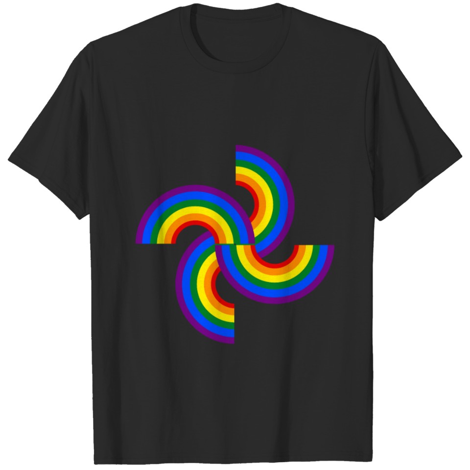 Lgbt Rainbows Lesbian Pride T-Shirt