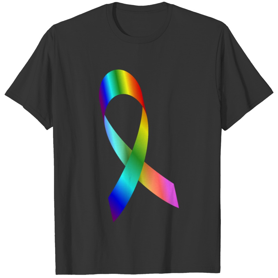 Lgbt Ribbon Faixa Vetor Svg T Shirts