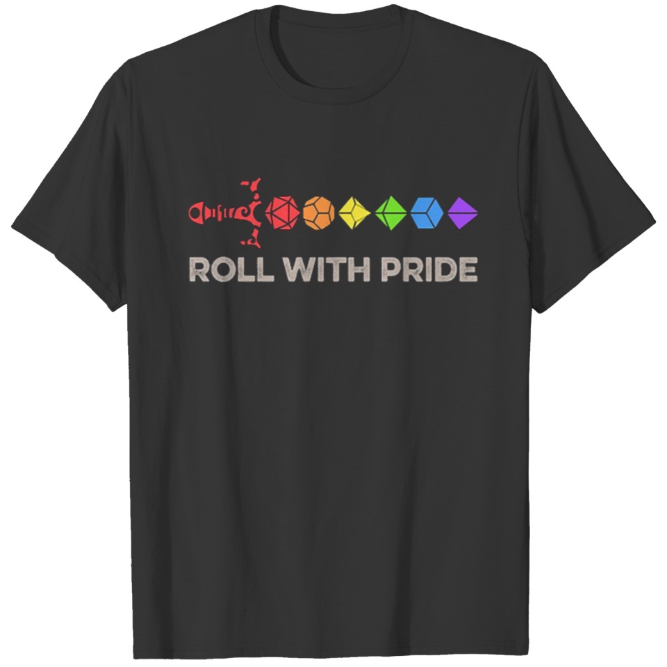 Lgbt Roll With Pride T Shirts