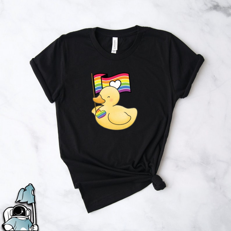 LGBT Shirts, Gay Pride Shirts, LGBT Duck Shirts, LGBT Flag Shirt, Awareness Shirts, Parade Shirts