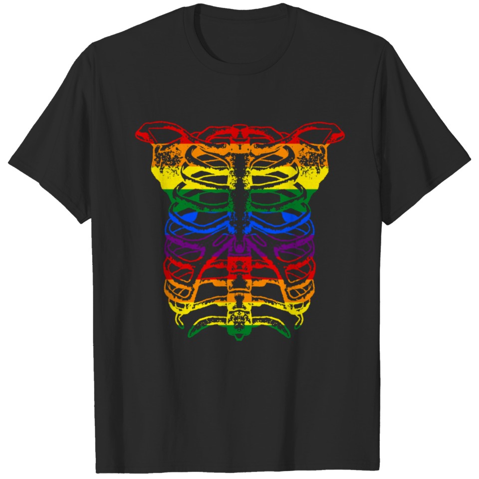 Lgbt Skeleton T-Shirt