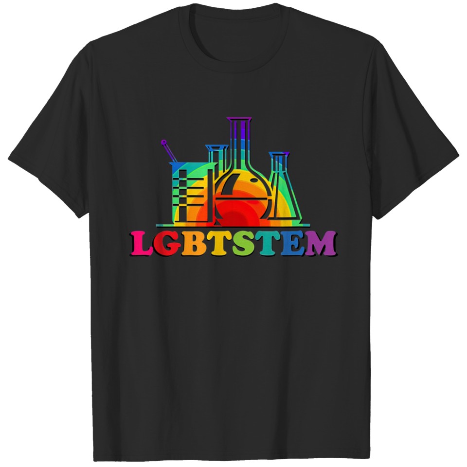 Lgbt Stem Steminist Lgbtq Gay Pride Science 2 T-Shirt