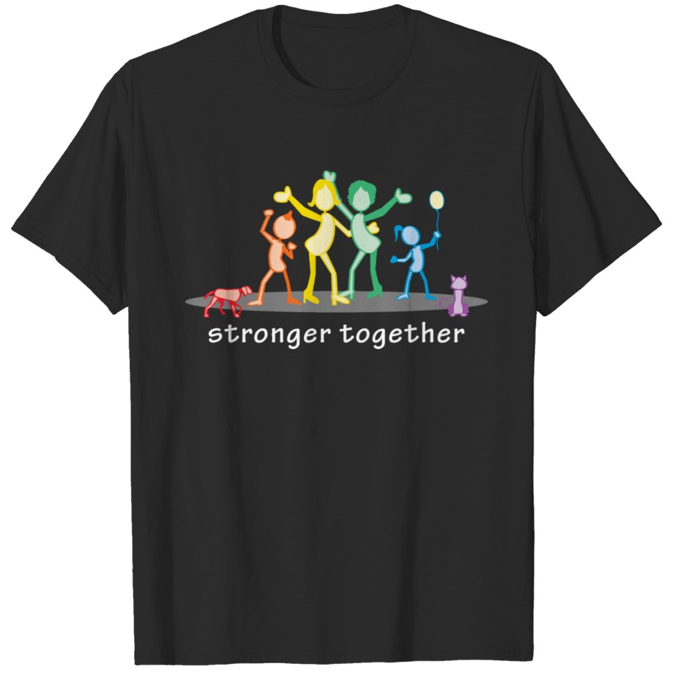 Lgbt Stronger Together T-Shirt