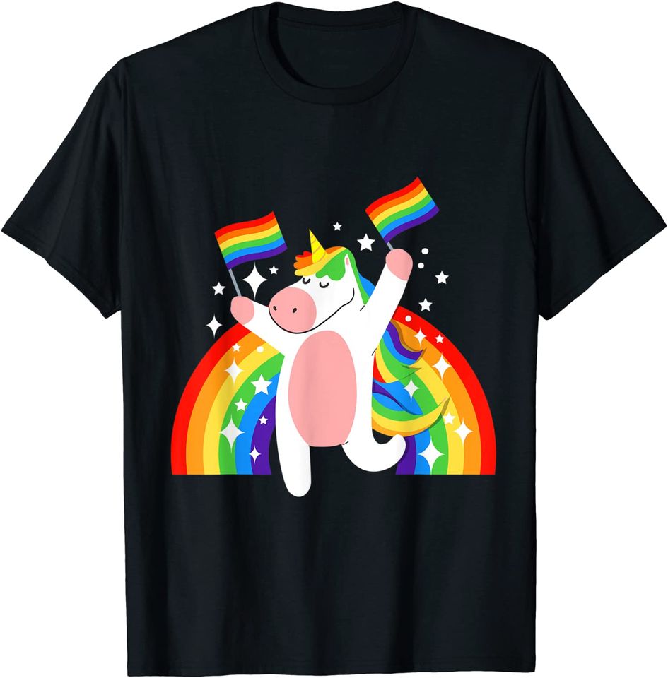 Lgbt Unicorn Gay Pride T-Shirt