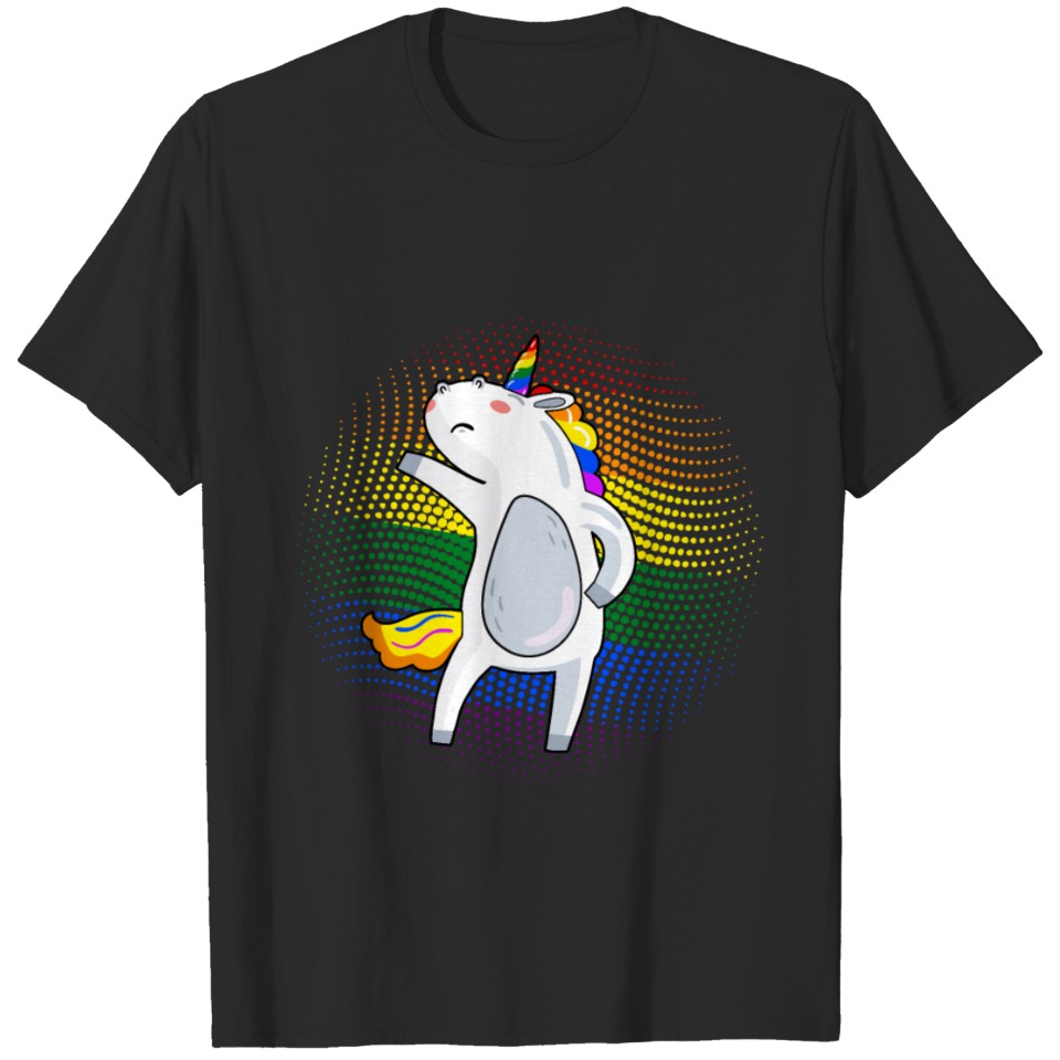 Lgbt Unicorn Shirt T-Shirt