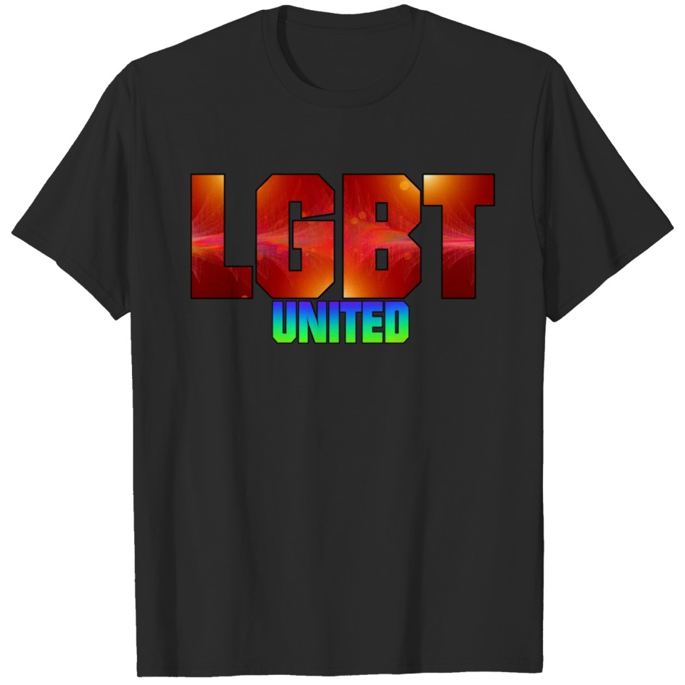 Lgbt United Saying Gift Ideas For Homosexuals T-Shirt