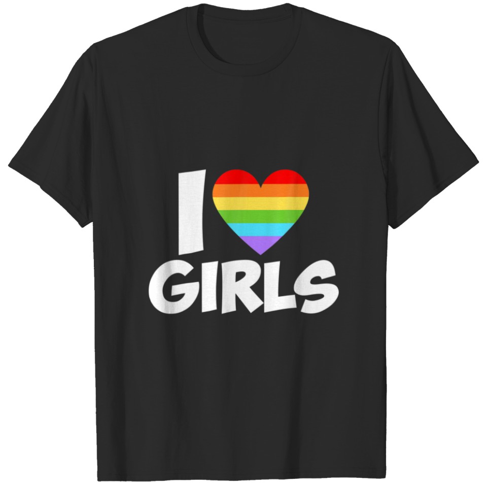 Lgbt Valentines Day Heart Pride Gay Lesbian Couple T-Shirt