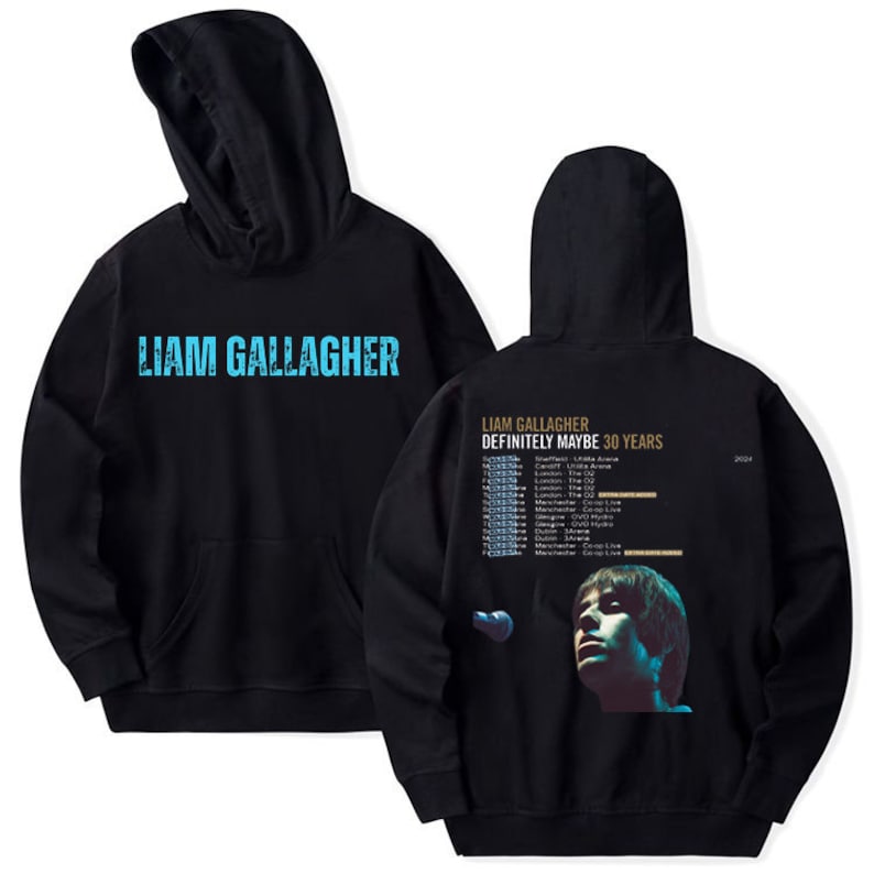 Liam Gallagher Uk Tour 2024 Hoodie