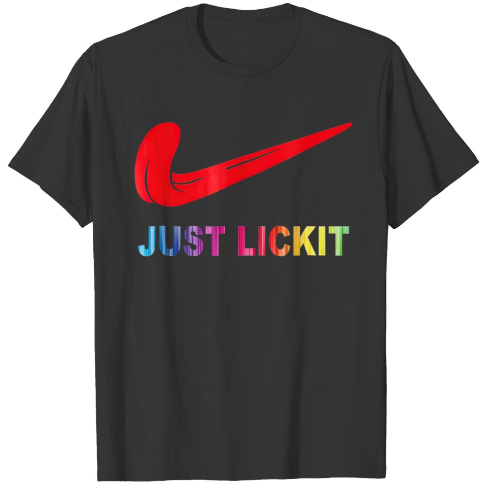 Lick Rainbow Lgbt Funny T T Shirts