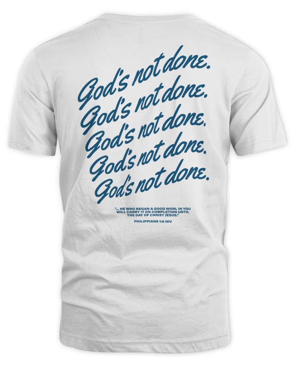 Life Church Merch GodS Not Done Shirt, Premium Shirt