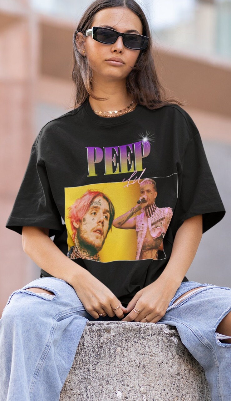 Lil Peep Hiphop Tshirt, Lil Peep Shirt, Classic Style Shirt