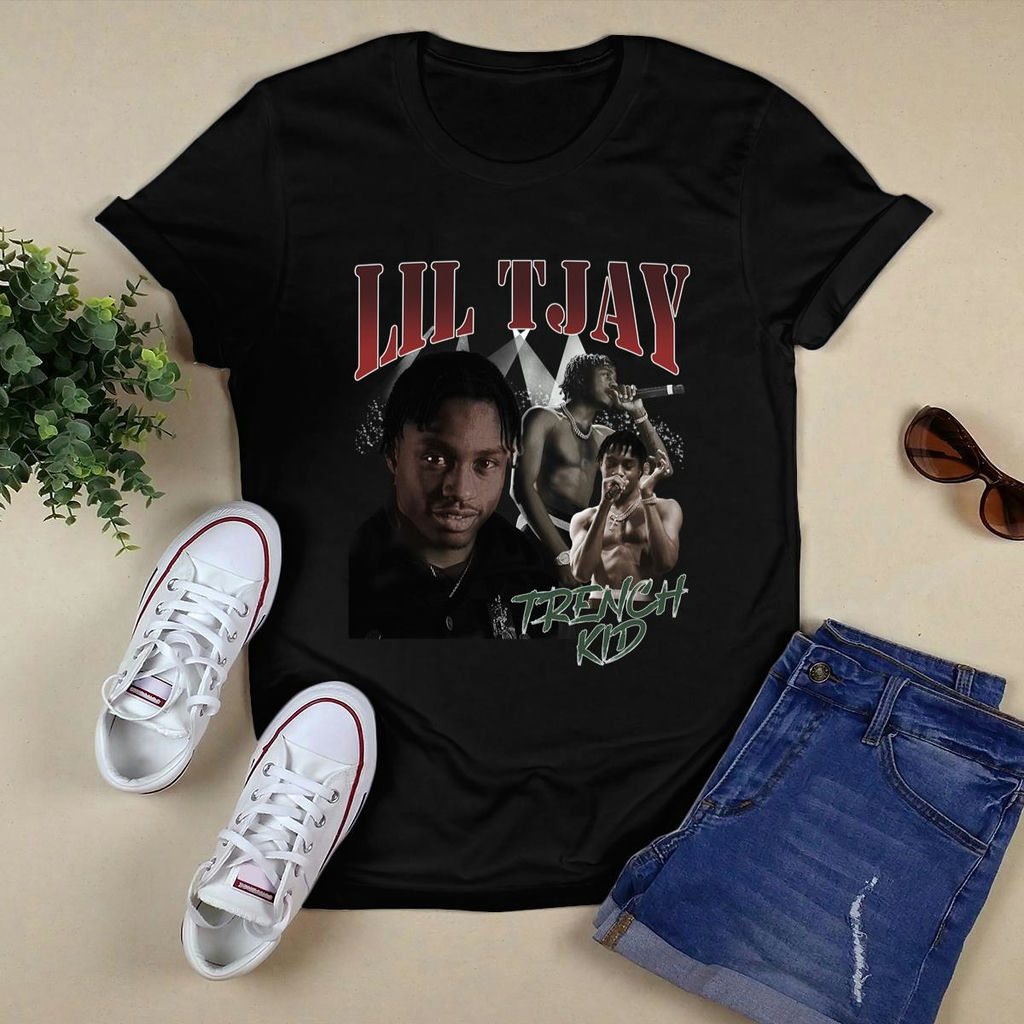 Lil Tjay Rap Music Rapper T-Shirt, Premium Shirt