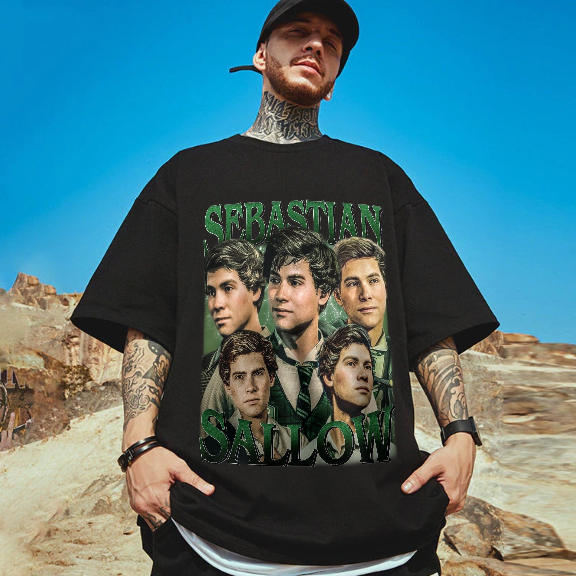 Limited Sebastian Sallow Vintage T-Shirt, Fan Shirt, Classic Style Shirt