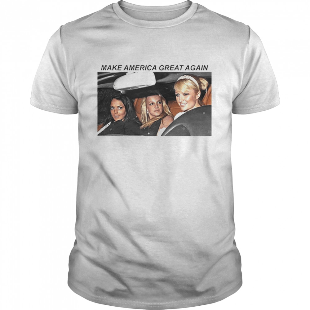 Lindsey Paris And Britney Make America Great Again Shirt, Premium Shirt