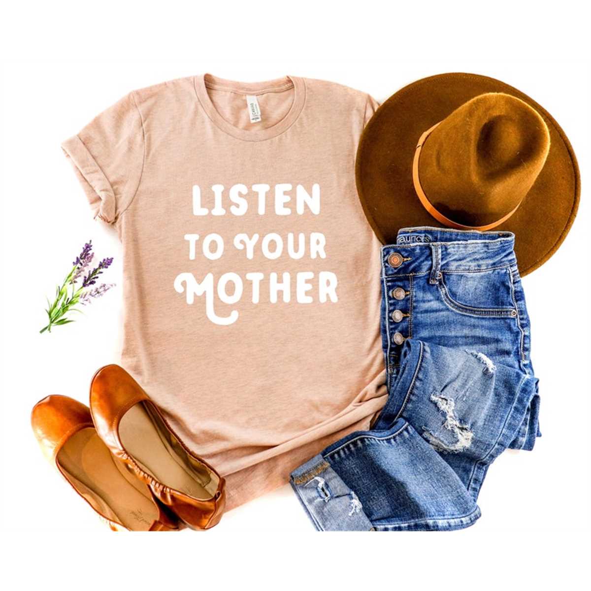 Listen To Your Mother Shirt, Mom Shirt, Mama T- Shirt, Premium Shirt