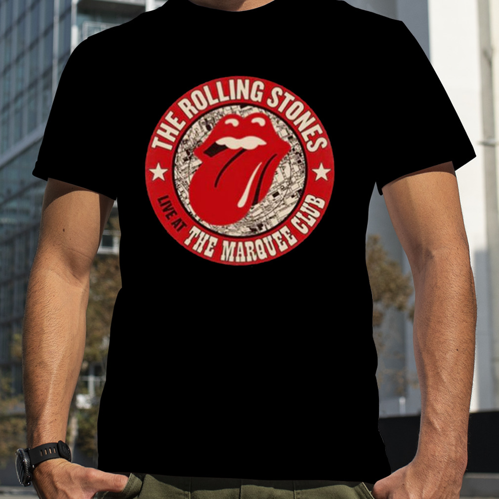 Live At The Marquee Club The Rolling Stones Map First Ever Show Fan Gifts T-Shirt, Premium Shirt