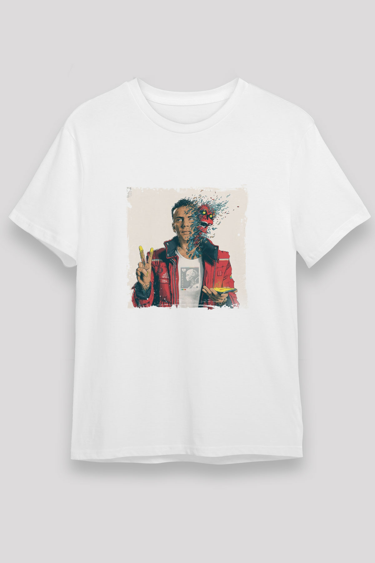 Logic Unisex White Graphic T-Shirt, Premium Shirt, Streetwear