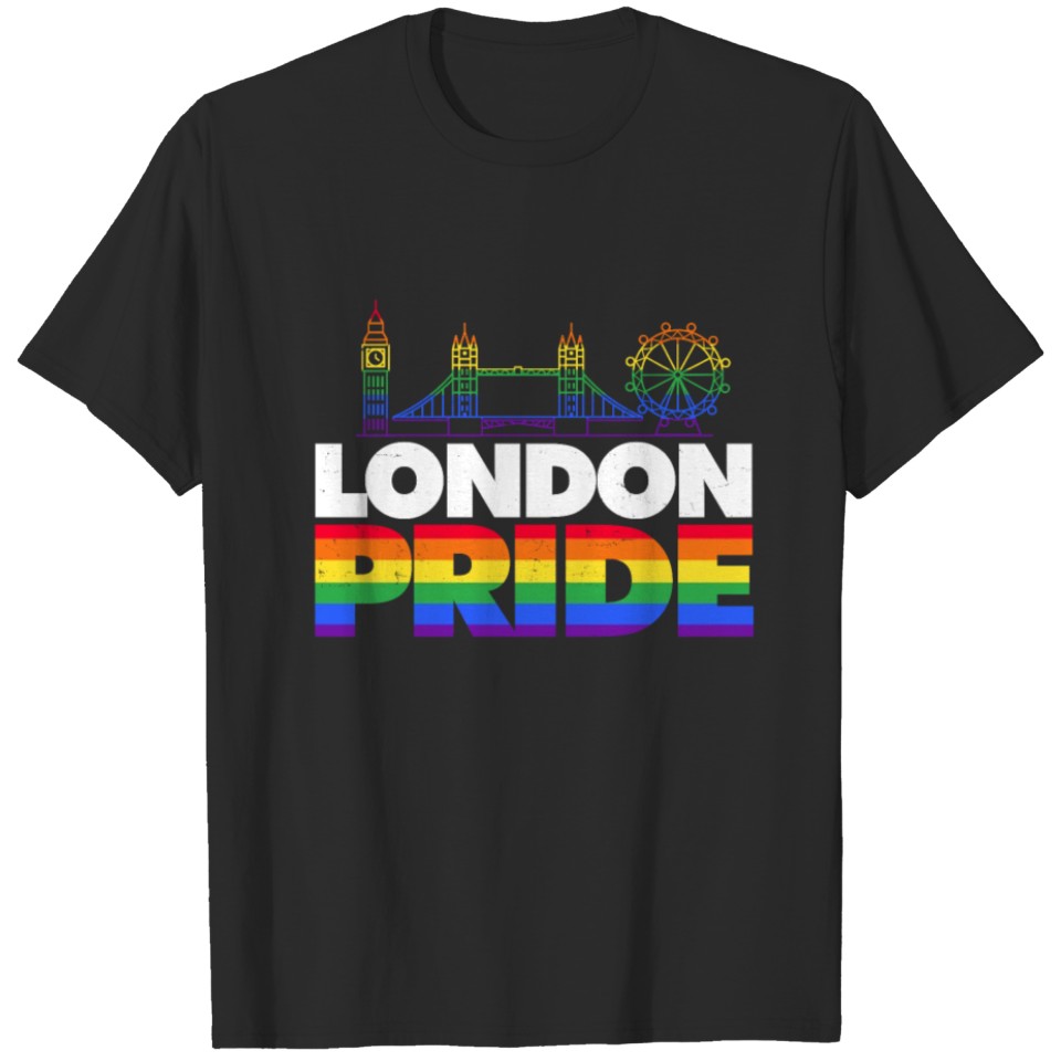 London Pride Lgbt Uk Gay Statement T-Shirt