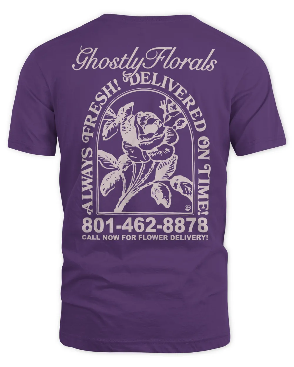 Lonely Ghost Merch Ghostly Florals Shirt, Premium Shirt