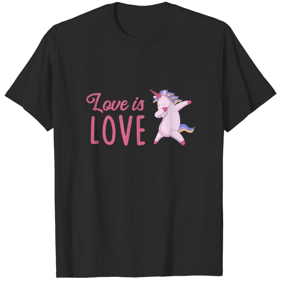 Love Is Love Gay Pride Lgbt Gift T-Shirt