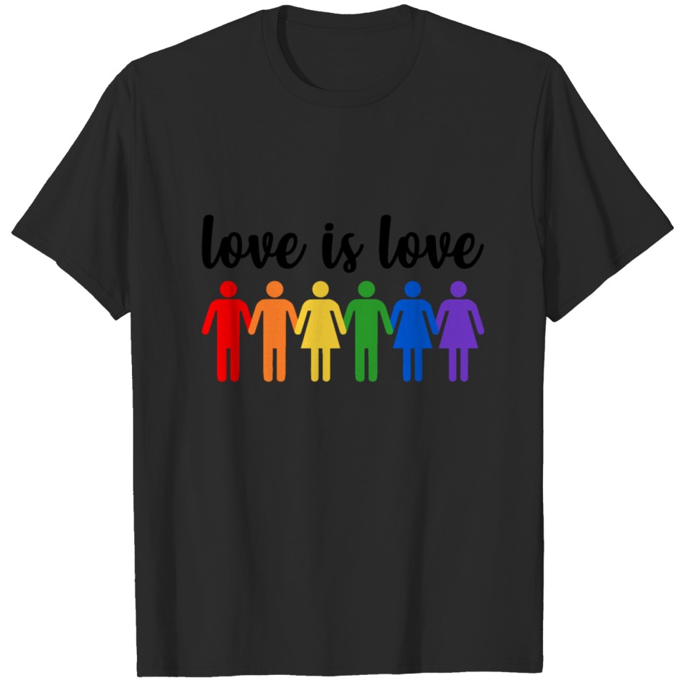 Love Is Love Lgbt Pride Gay Pride Lgbt Month T-Shirt