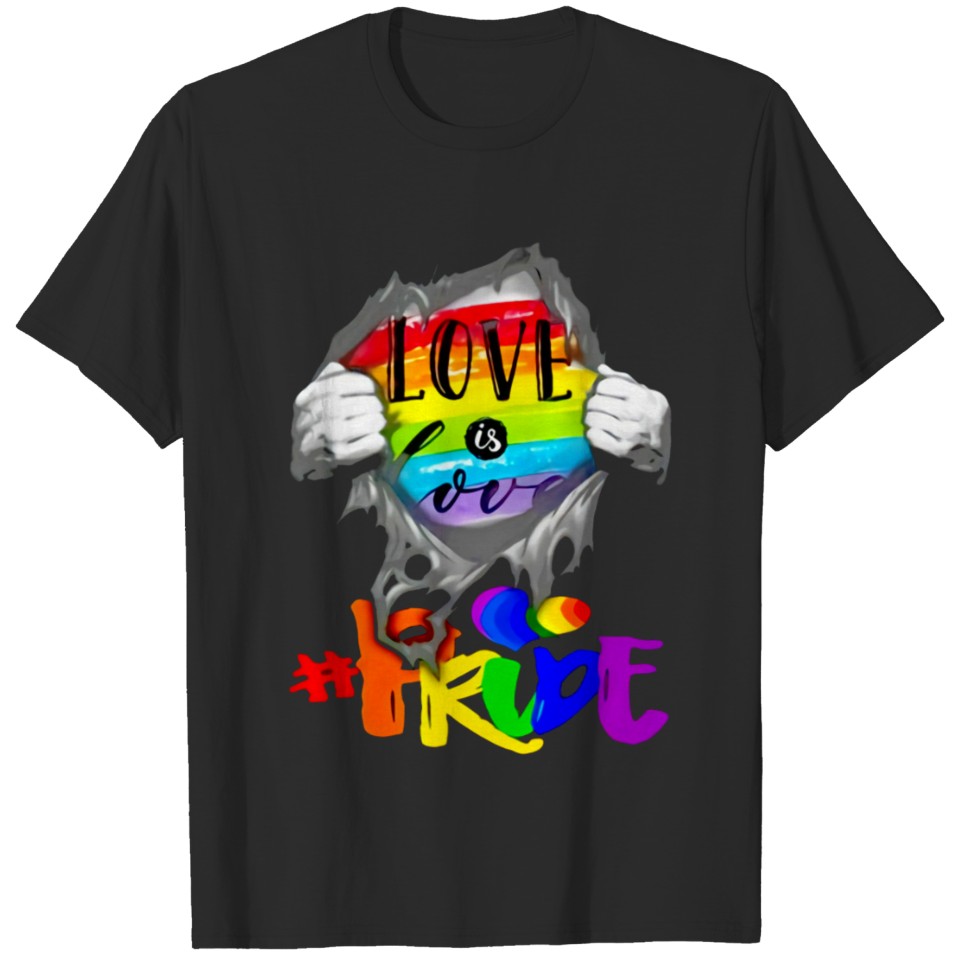 Love Is Love - Lgbt Pride T-Shirt