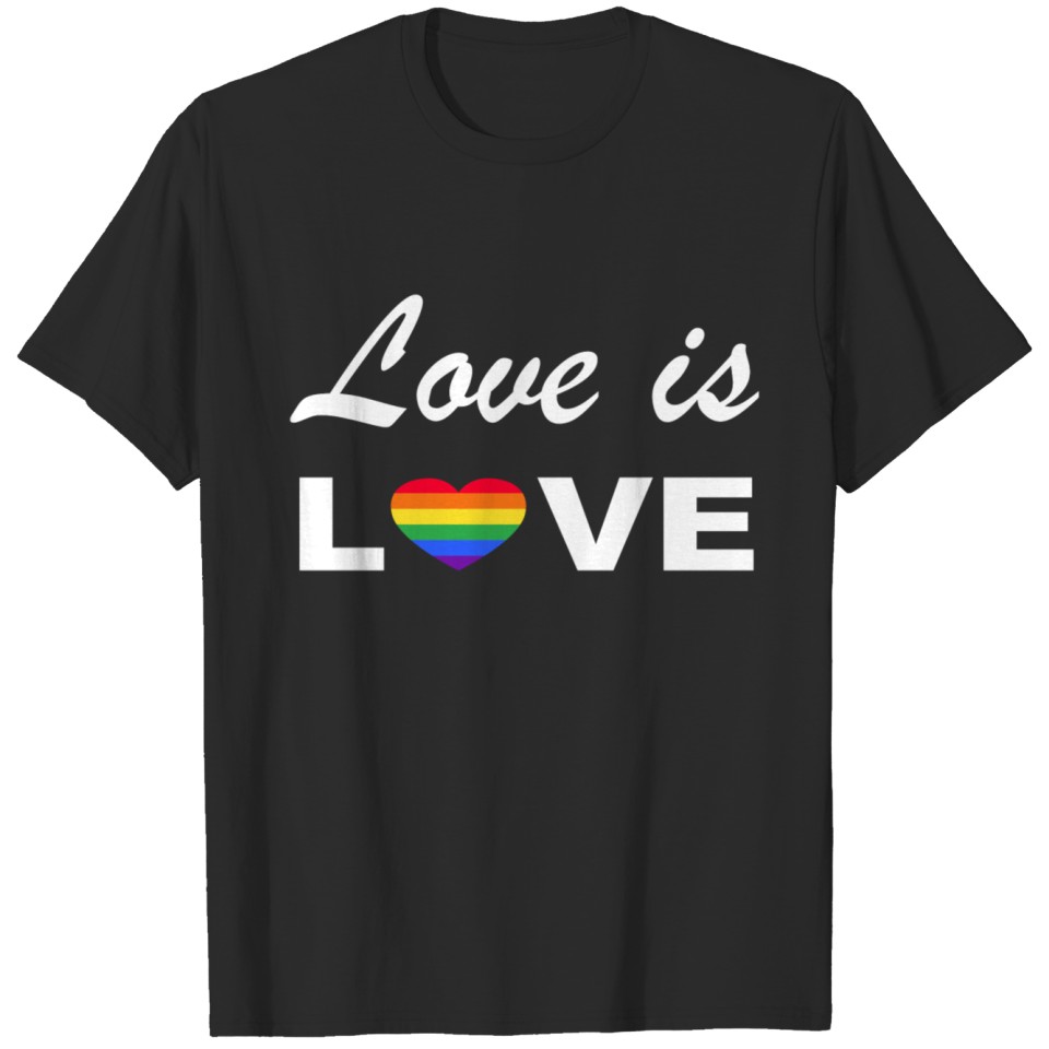 Love Is Love Lgbt T-Shirt