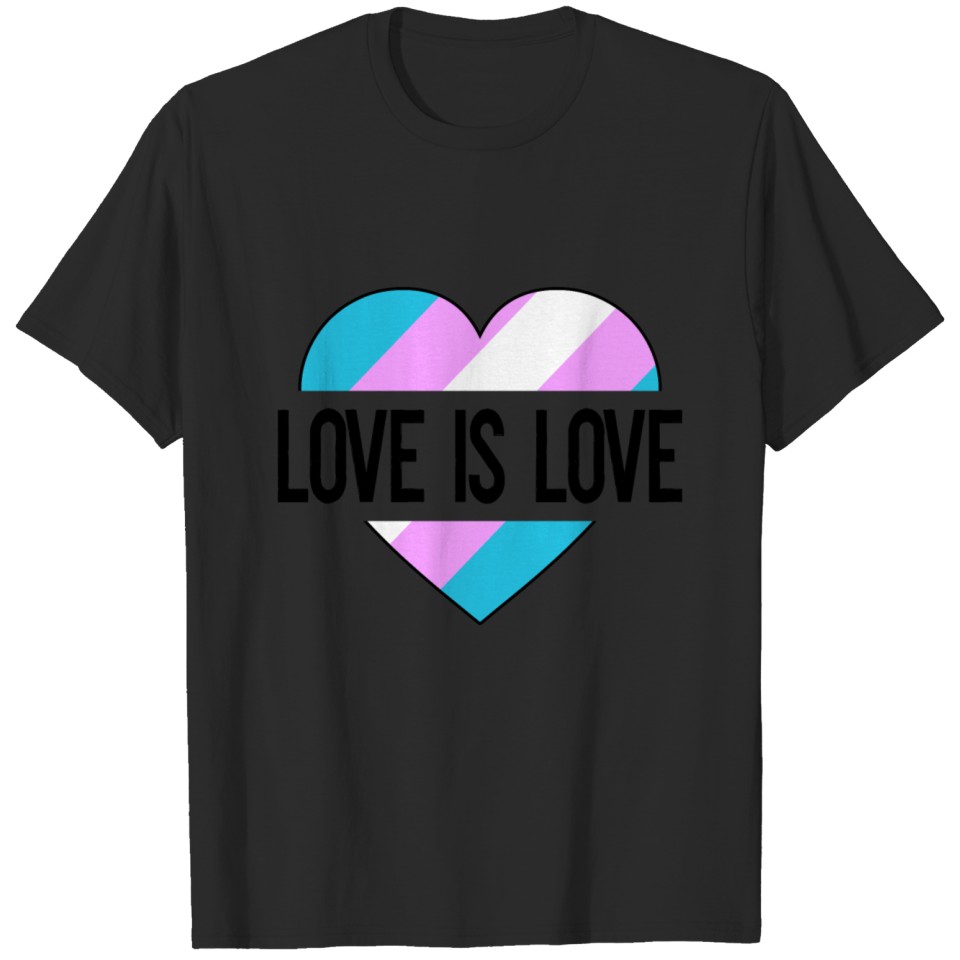 Love Is Love Trans Lgbt Gay Pride Csd Queer T-Shirt